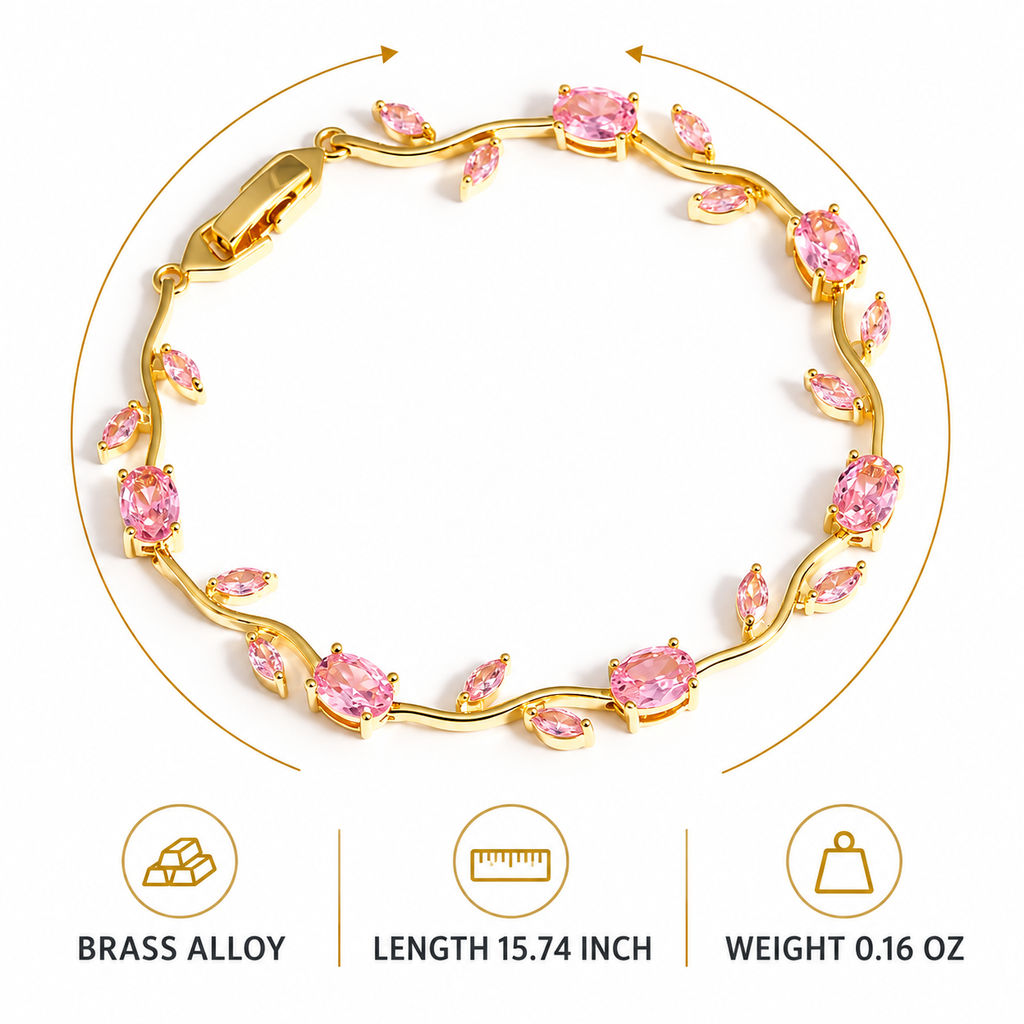 Blush Tulip Bracelet