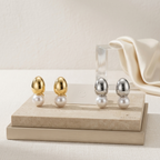 ECLIPSE Aura Pearl Studs