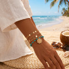 Santorini Tide Boho Bracelet Stack
