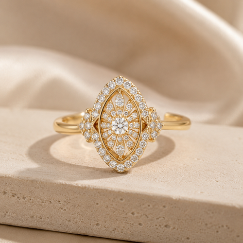Aurora Vintage Radiance Ring