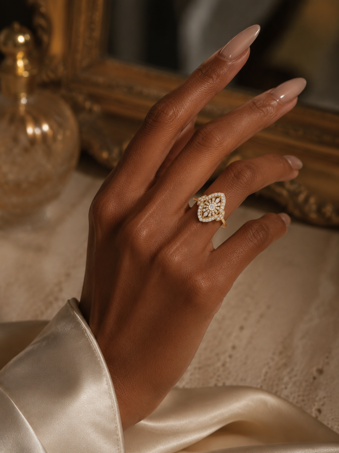 Aurora Vintage Radiance Ring