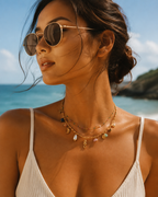 Seabloom Bohemian Charm Necklace