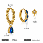Azure Tide Earring Set