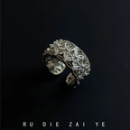 Flora Crown Open Ring