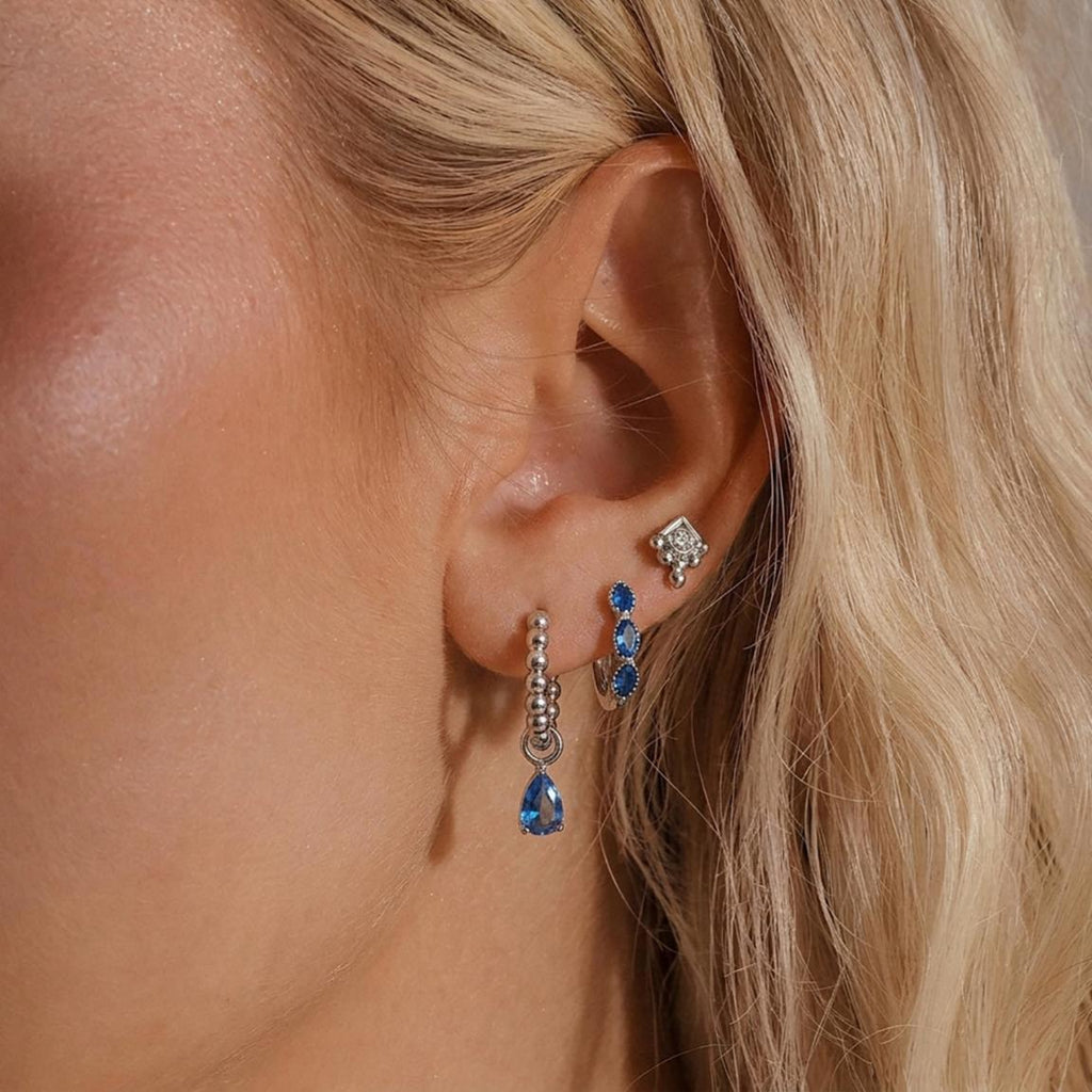 Azure Tide Earring Set