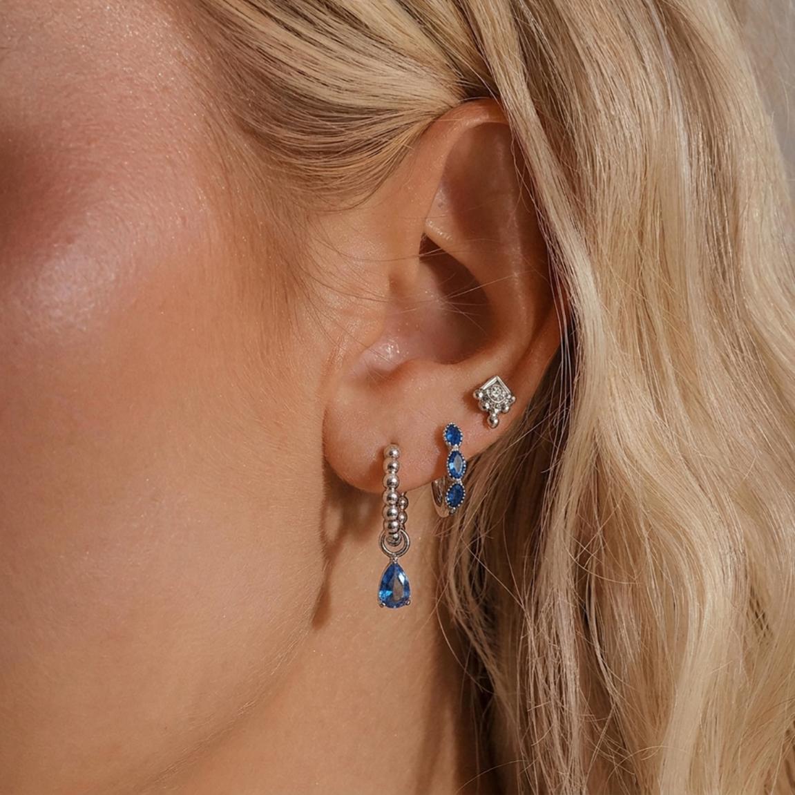 Azure Tide Earring Set