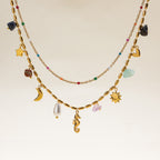 Seabloom Bohemian Charm Necklace