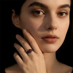 Celestial Moonstone Crown Ring