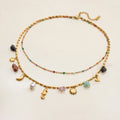 Seabloom Bohemian Charm Necklace