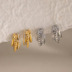 Lumière Duo Hoops Earrings