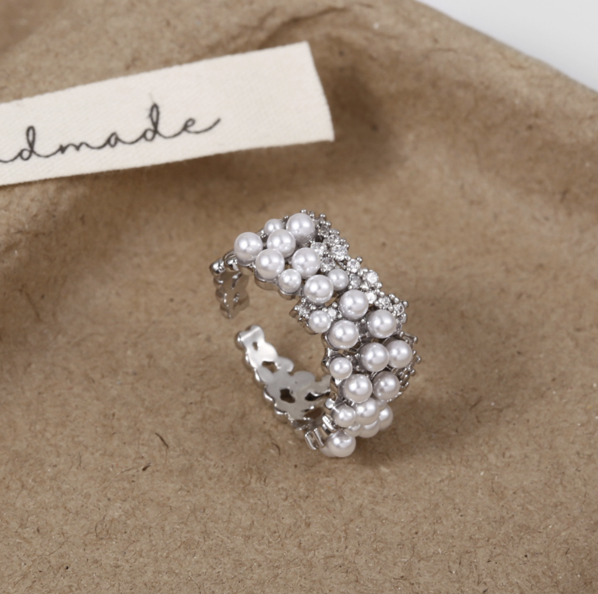 Pearl Stardust Ring