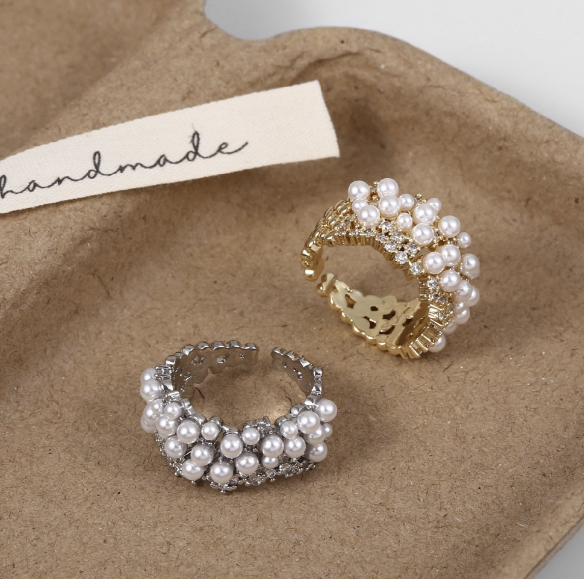 Pearl Stardust Ring