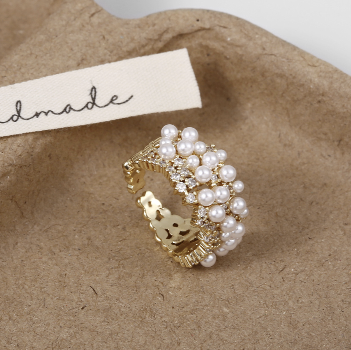 Pearl Stardust Ring