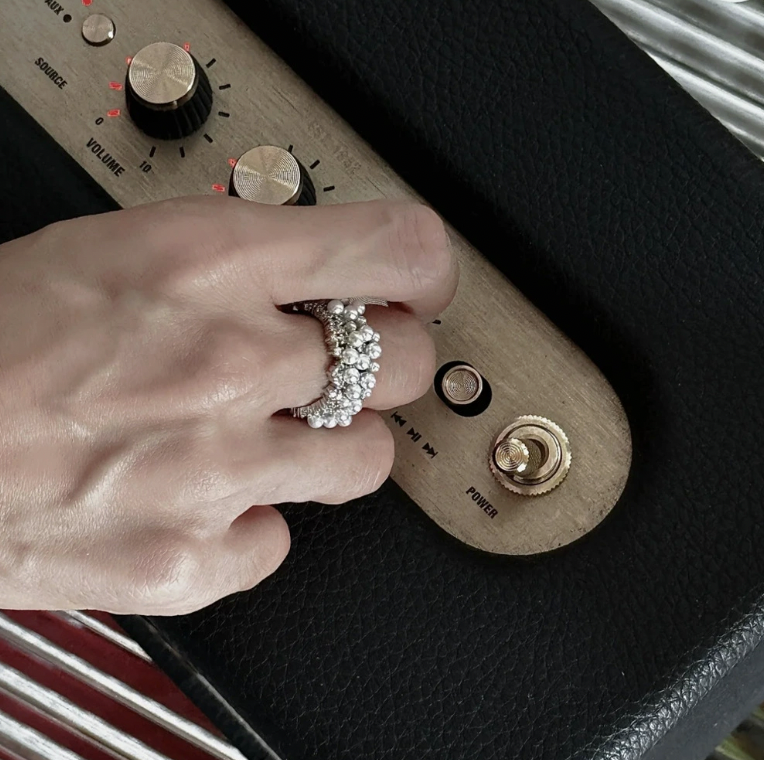 Pearl Stardust Ring