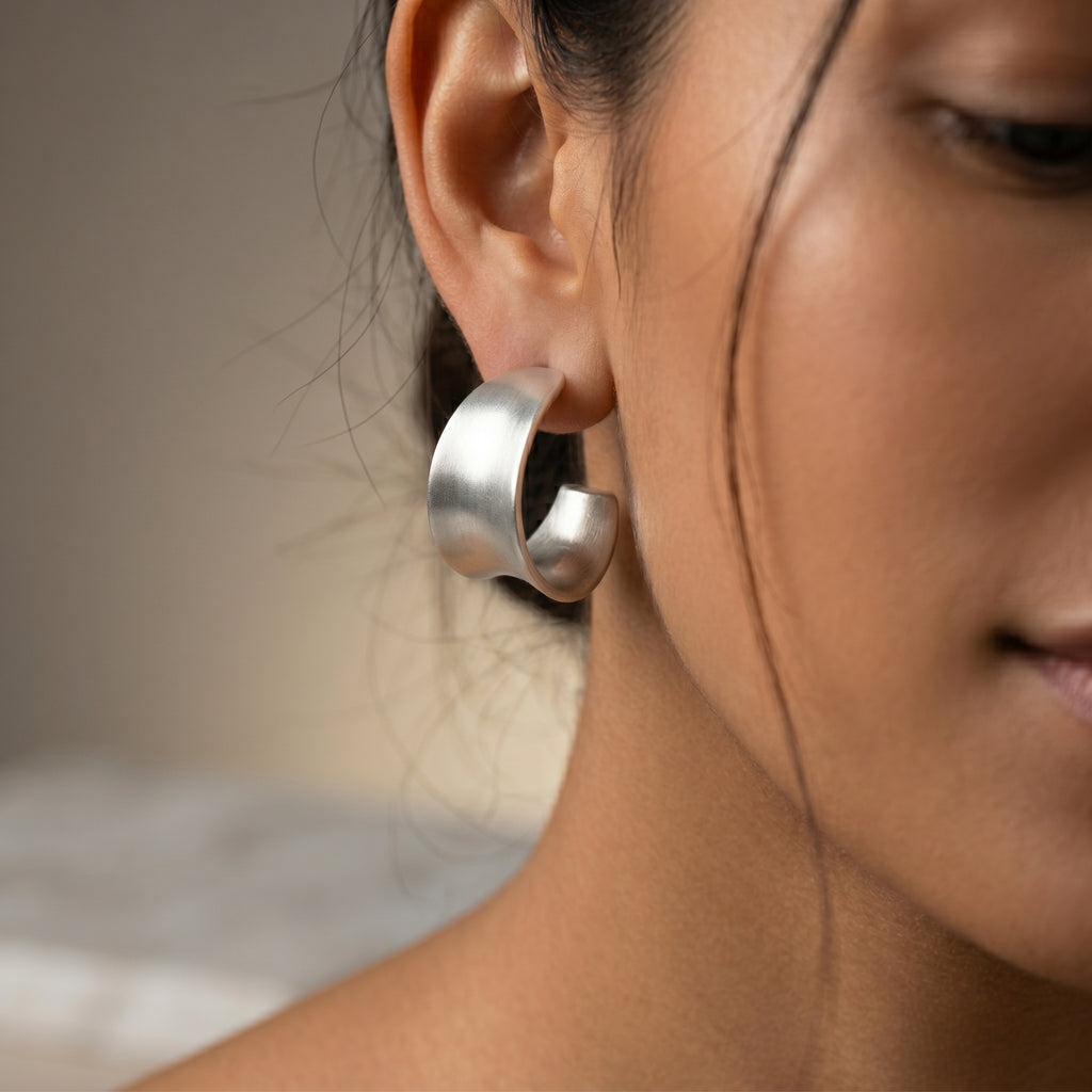 Sculpted Curve Earrings
